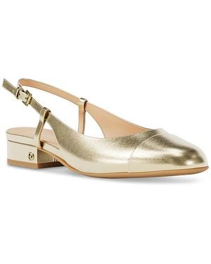 Michael Kors Perla Flex Slingback Flats - Natural