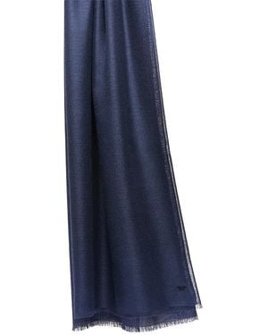 Weekend by Maxmara Wkarauche Cashmere & Silk Stole - Blue
