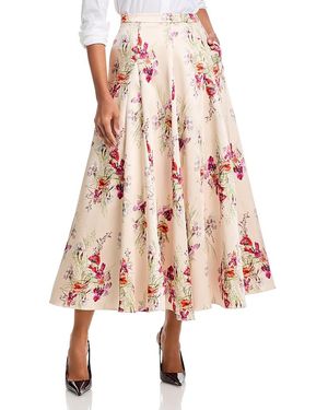Cinq À Sept Iris Bouquet Hilda Skirt - Pink