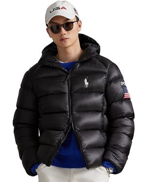 Polo Ralph Lauren The Hawthorne Flag Down Jacket - Black