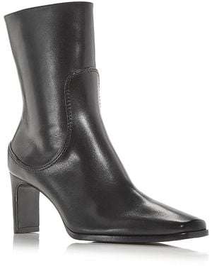 Reformation Claudette Ankle Boots - Black