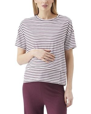Ripe Maternity Claudette Nursing Tee - White