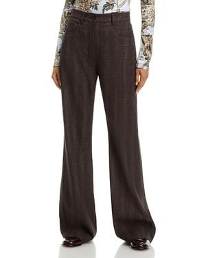 Acne Studios Plaid Pants - Brown