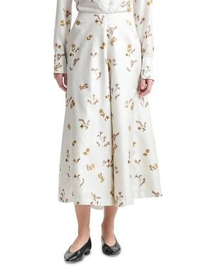 Altuzarra Varda Silk Skirt - White