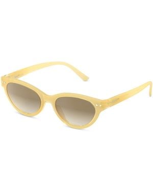 Izipizi Sun Luz Cat Eye Sunglasses, 45Mm - Metallic
