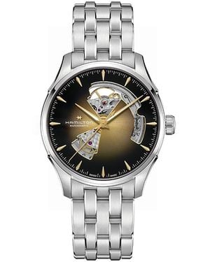 Hamilton Jazzmaster Open Heart Automatic Watch, 40Mm - Metallic