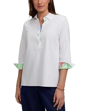 Foxcroft Therese Top - White
