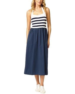 Central Park West Ralph Halter Two For Dress - Blue