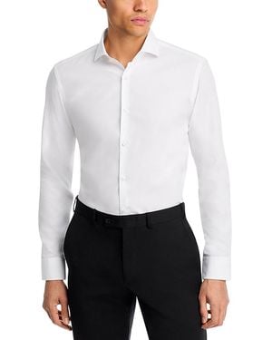 HUGO Koey Slim Fit Dress Shirt - White