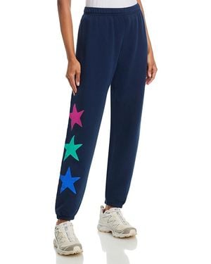 Aqua Gina Stars Sweatpants - Blue