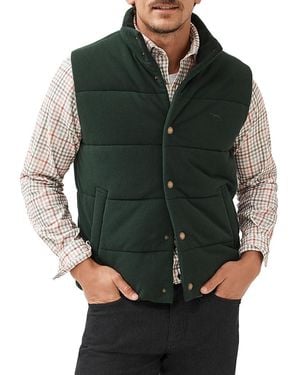 Rodd & Gunn Rodd And Gunn Lake Ferry Quilted Vest - Green