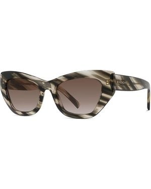Givenchy Cat Eye Sunglasses, 54Mm - Gray