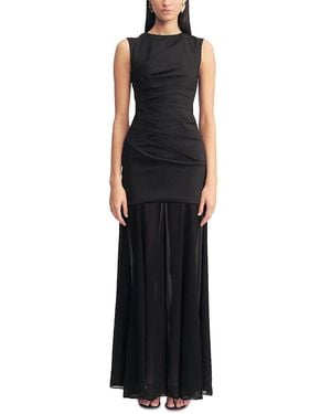 Shona Joy Blainey Open Back Dress - Black