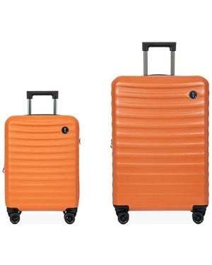 Bric's By Nausicaa 2 Pc Spinner Suitcase Set - Orange