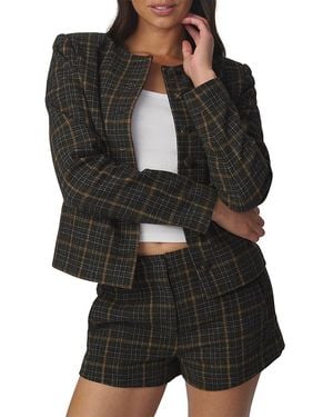 Joe's Jeans The Scottie Collarless Jacket - Black