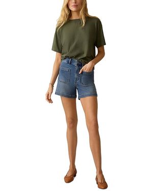Faherty Terry Knit Shorts - Blue