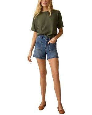 Faherty Terry Knit Shorts - Blue