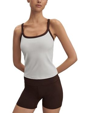 Varley Theon Scoop Neck Tank - White