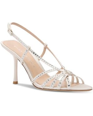 Stuart Weitzman Carlyle 85 Sandals - Natural