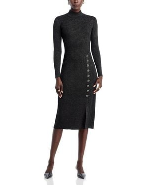 Tahari The Chaya Sweater Dress - Black