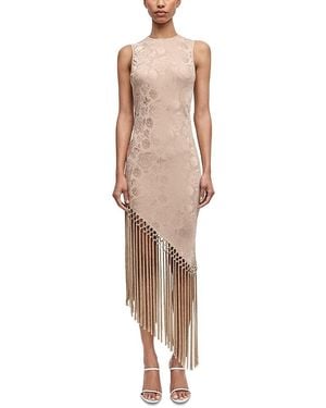 Ronny Kobo Alexina Asymmetrical Dress - Natural