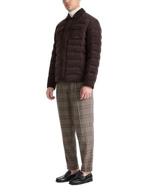 Mackage Cohen Corduroy Quilted Down Jacket - Brown