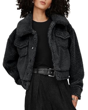 UGG Frankie Short Trucker Jacket - Black