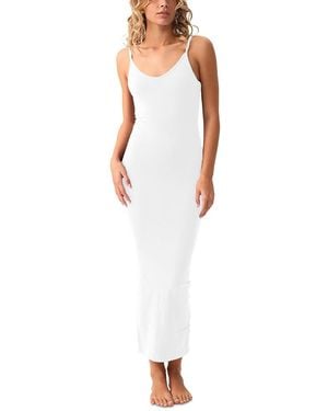 PQ Swim Maxi Slip Dress - White