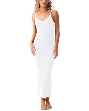 PQ Swim Maxi Slip Dress - White