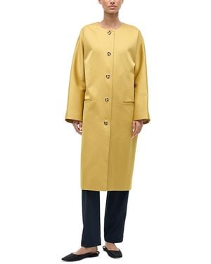 STAUD Liz Coat - Yellow