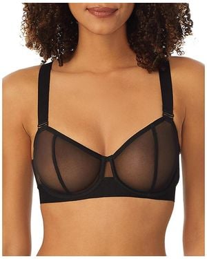 DKNY Sheers Convertible Strapless Bra - Black