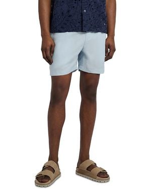 Onia Air Linen Blend 6 Shorts - Blue