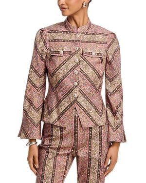 Cinq À Sept Avril Jean Jacket - Multicolor