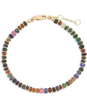Shashi Ruth Ethiopian Opal Bracelet - Metallic