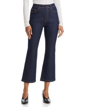 Cinq À Sept Stevie High Rise Ankle Flare Jeans - Blue