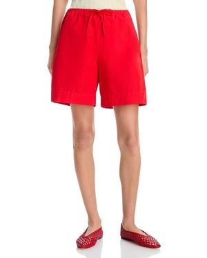 Leset Kyoto Carpenter Shorts - Red