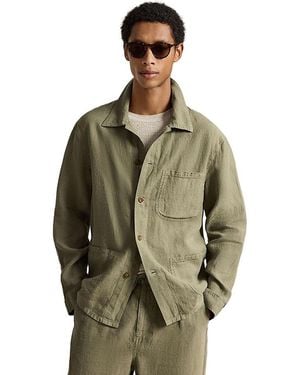 Polo Ralph Lauren Linen Utility Jacket - Green