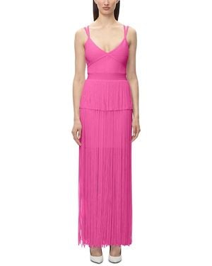 Hervé Léger The Holly Gown - Pink
