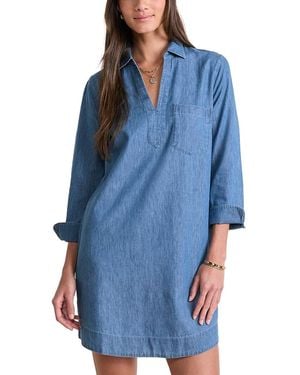 Vineyard Vines Margo Chambray Shirt Dress - Blue
