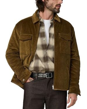 Joe's Jeans Zip Corduroy Jacket - Brown