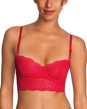 B.tempt'd B. Tempt'D By Wacoal Untamed Demi Longline Bra - Red
