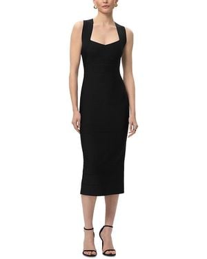 herve leger black dress the nanny Herve Leger Black Dress The Nanny