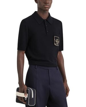 Dolce & Gabbana Polo Neck Pullover - Blue