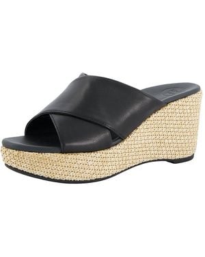 Paul Green Ashley Wedge Sandals - Black