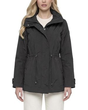 Gorski Lightweight Jacket With Concealed Hood - Black