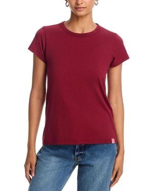 Rag & Bone The Slub Tee - Red