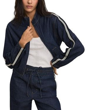 Veronica Beard Gigi Shacket - Blue