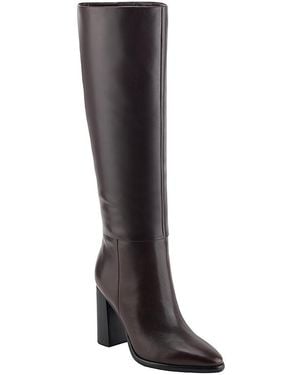 Marc Fisher Lannie Wide Calf Boots - Black
