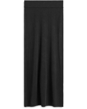 TOTEME Long Knit Skirt - Black