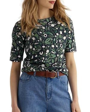 Seasalt Cornwall Poisson T-Shirt - Black